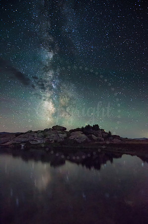 Milky Way Reflections