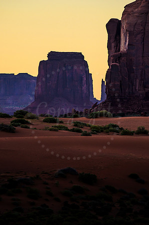 Sunset, Monument Valley