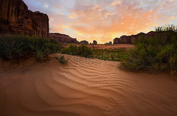 Sunset, Monument Valley